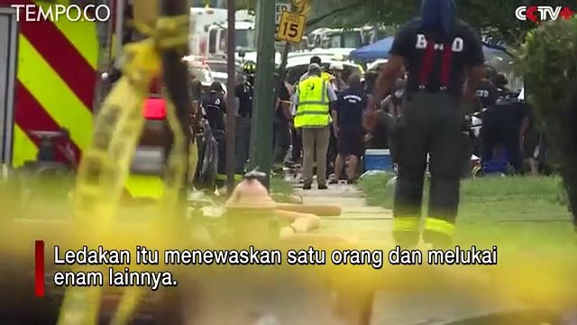 Ledakan Gas Guncang Baltimore AS, Satu Tewas, 6 Terluka