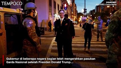 Pasukan Garda Nasional Ikut Dikerahkan Jaga Demo George Floyd