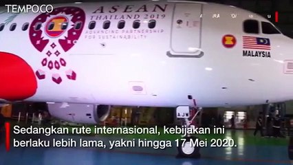 Mulai 1 April, Seluruh Penerbangan AirAsia Distop Sementara
