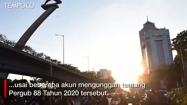 Ramai Soal Ganjil Genap Motor, Polda Metro: Belum Diterapkan