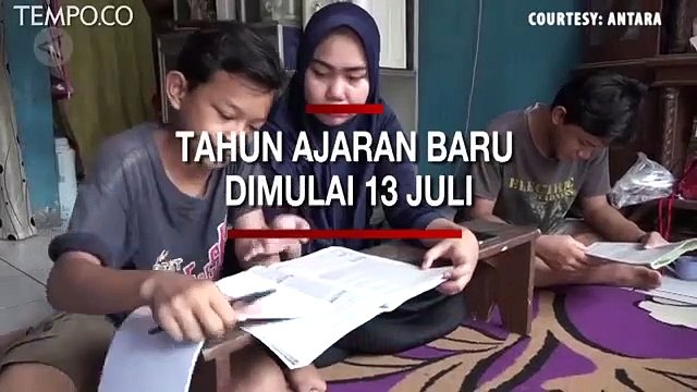 Tahun Ajaran Baru Dimulai 13 Juli, Skema Belajar Jarak Jauh