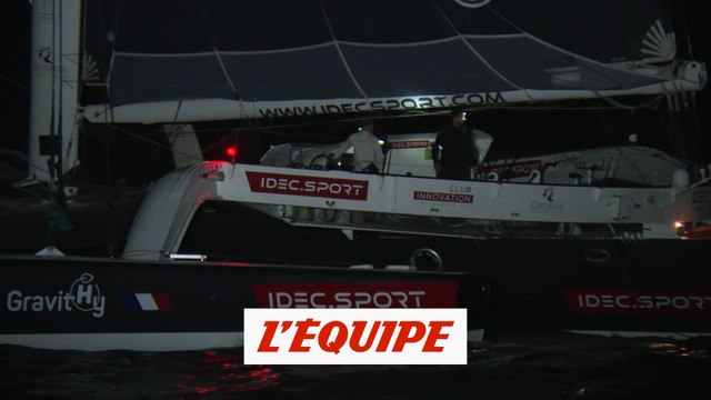 Joyon prend la quatrième place de la Route du Rhum - Voile - Route du Rhum