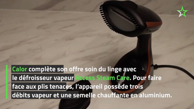 Test Calor Access Steam Care : le défroisseur vapeur qui se voulait fer à repasser