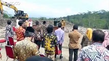 Unik, Pejabat di Temanggung Dilantik di Tempat Pembuangan Sampah