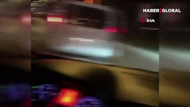 Bursa’da kaza anını saniye saniye kaydetti