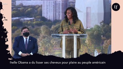 Michelle Obama a dû lisser ses cheveux pour plaire aux Américains