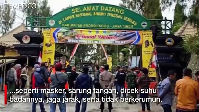 Kawasan Bromo Dibuka Bagi Wisatawan, Ini Aturan yang Harus Dipatuhi