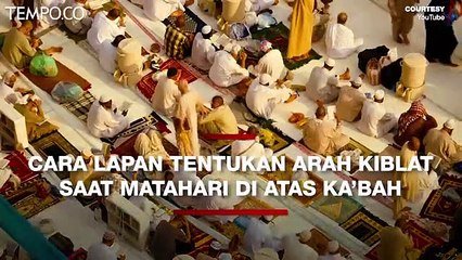 Ini Cara LAPAN Tentukan Arah Kiblat Saat Matahari di Atas Ka‚Äôbah