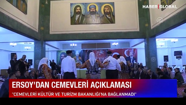 Bakan Ersoy: Cemevleri, Kültür ve Turizm Bakanlığına bağlanmadı