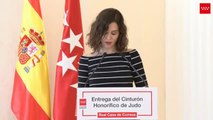 Ayuso celebra la desconvocatoria de la huelga sanitaria