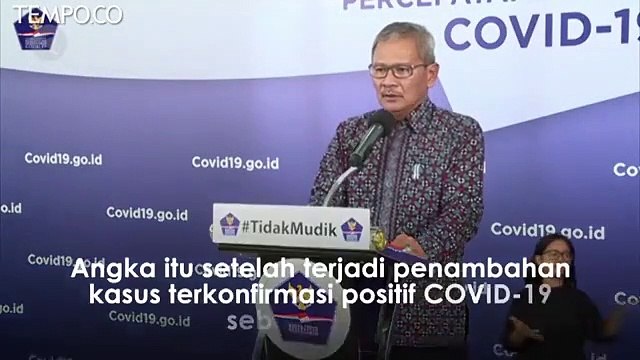 COVID-19 Terkini, Positif 7.418, Sembuh 913, Meninggal 635 Orang