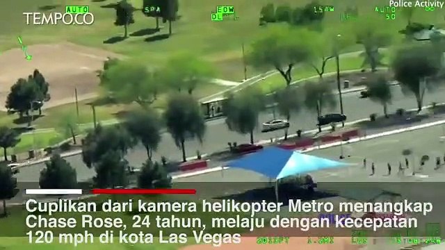 Momen Dramatis, Polisi Tembak Mati Tersangka Pencuri Mobil di Las Vegas