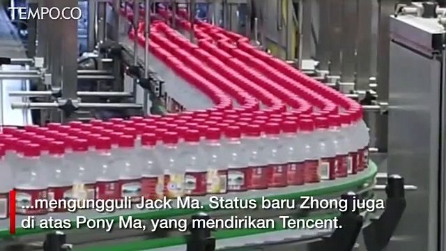 Juragan Air Botol Zhong Shanshan Salip Jack Ma Jadi Orang Terkaya di Cina