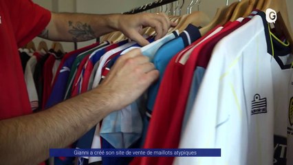 Reportage - Gianni a créé son site de revente de maillots atypiques