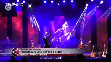 Serunya Konser Musik Drive In di Semarang