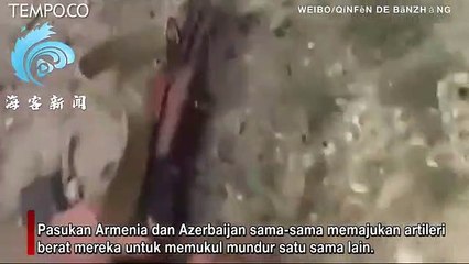 Tentara Armenia Menangis Gerung-gerung di Tengah Gempuran Tembakan Artileri