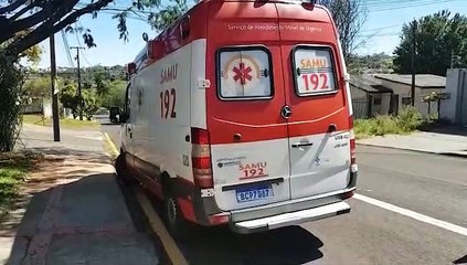 Samu é mobilizado para atender idoso que não estava se sentindo bem