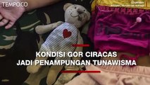 Kondisi GOR Ciracas Sebagai Penampungan Tunawisma Selama Pandemi