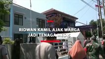 Ridwan Kamil Ajak Warga Berlatar Kesehatan Jadi Tenaga Medis