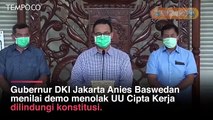 Tinjau Kerusakan Demo Omnibus Law di Jakarta, Anies Baswedan: Hormati Hak Warga | 60 Seconds