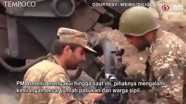 Perang di Nagorno-Karabakh, Tentara Armenia Terdesak oleh Pasukan Azerbaijan