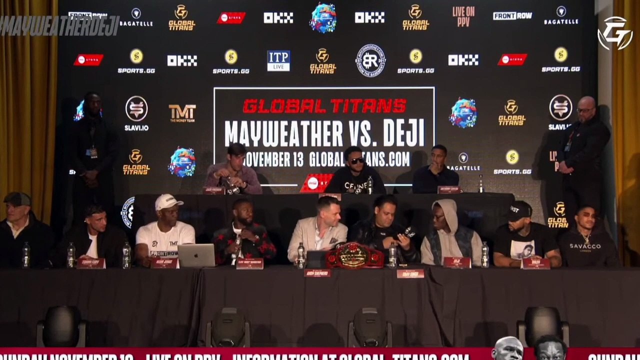 Deji vs Floyd Mayweather Press Conference