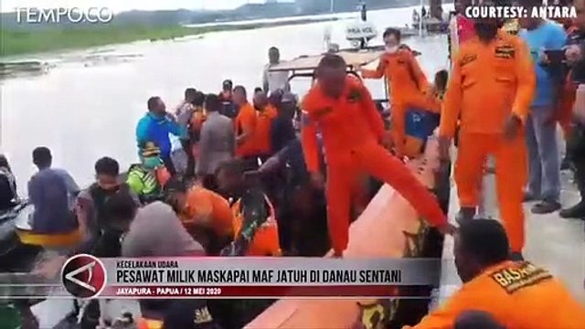 Pesawat Milik Maskapai MAF Jatuh di Danau Sentani, Pilot Tewas