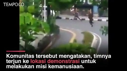 Ambulans Diserang Polisi Saat Aksi 1310, TRAJ: Kami Hanya Ingin Menolong