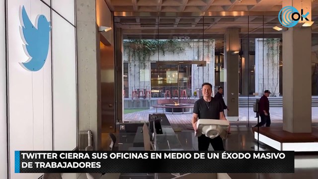 Twitter cierra sus oficinas en medio de un éxodo masivo de trabajadores