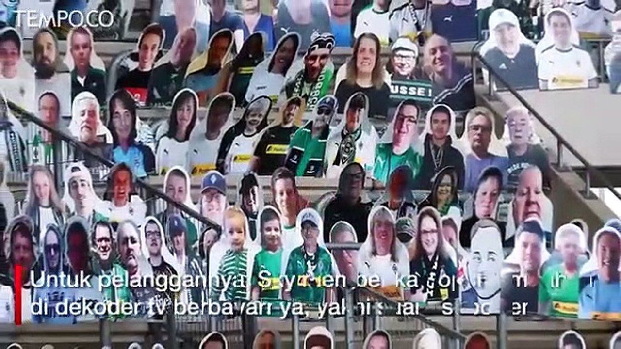 Bundesliga Jerman Kembali Bergulir, Dilengkapi Penonton Bayangan