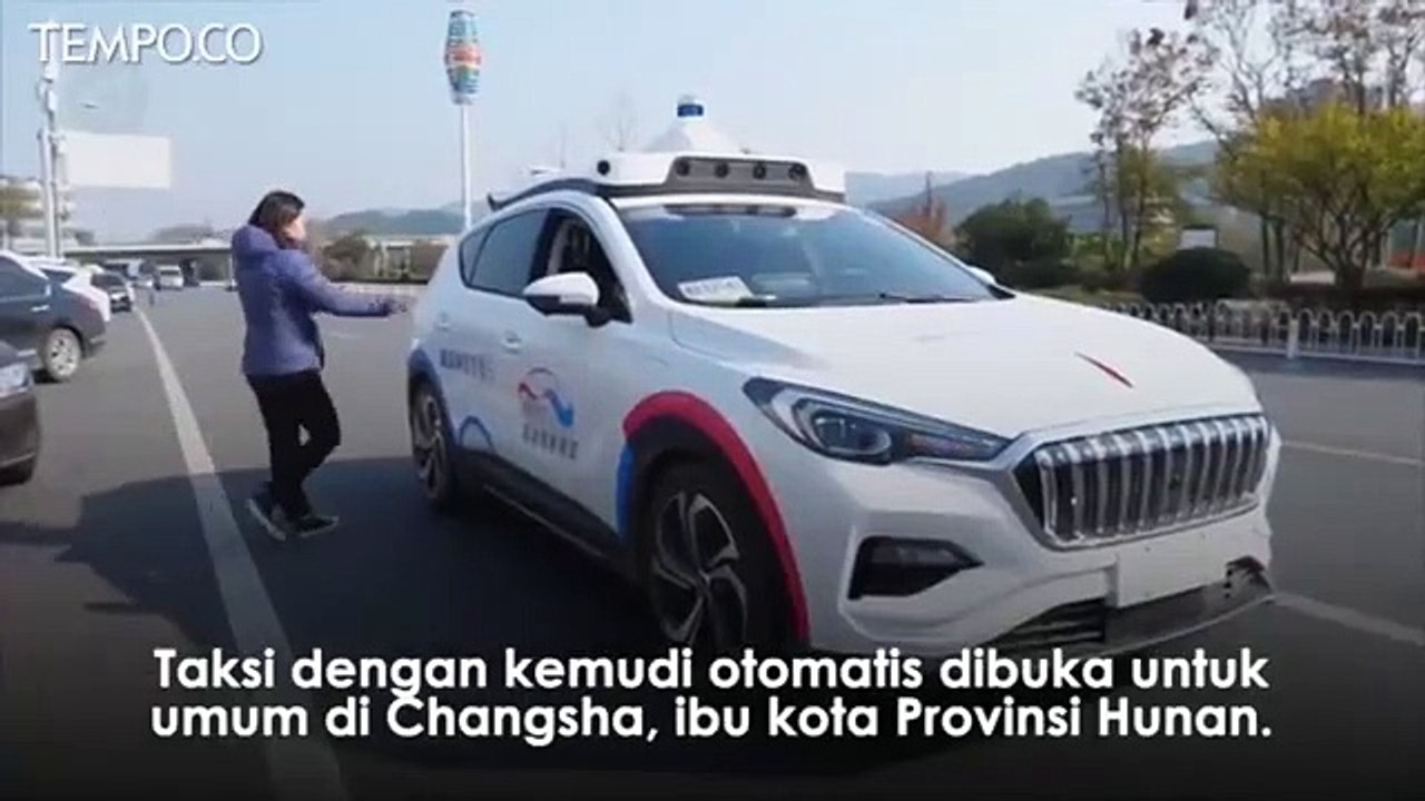 Taksi Otomatis Mulai Digunakan Bagi Masyarakat di Changsha Cina