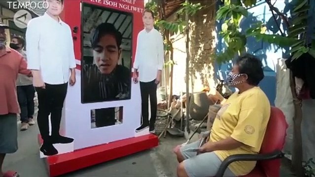 Kampanye Perdana Gibran Rakabuming ‚Äì Teguh, Blusukan Secara Daring