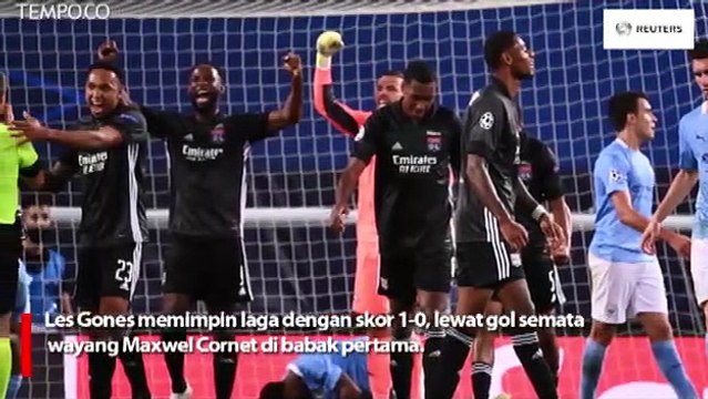 Kalahkan Manchester City 3-1, Lyon Melaju ke Semifinal