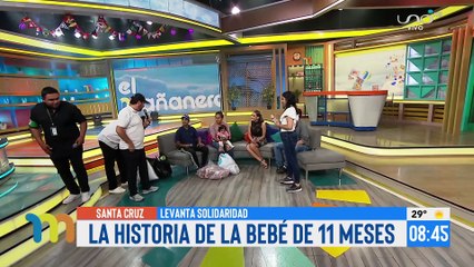 Cívicos y vecinos se solidarizan con Mara, la bebé gasificada y que de milagro sigue viva
