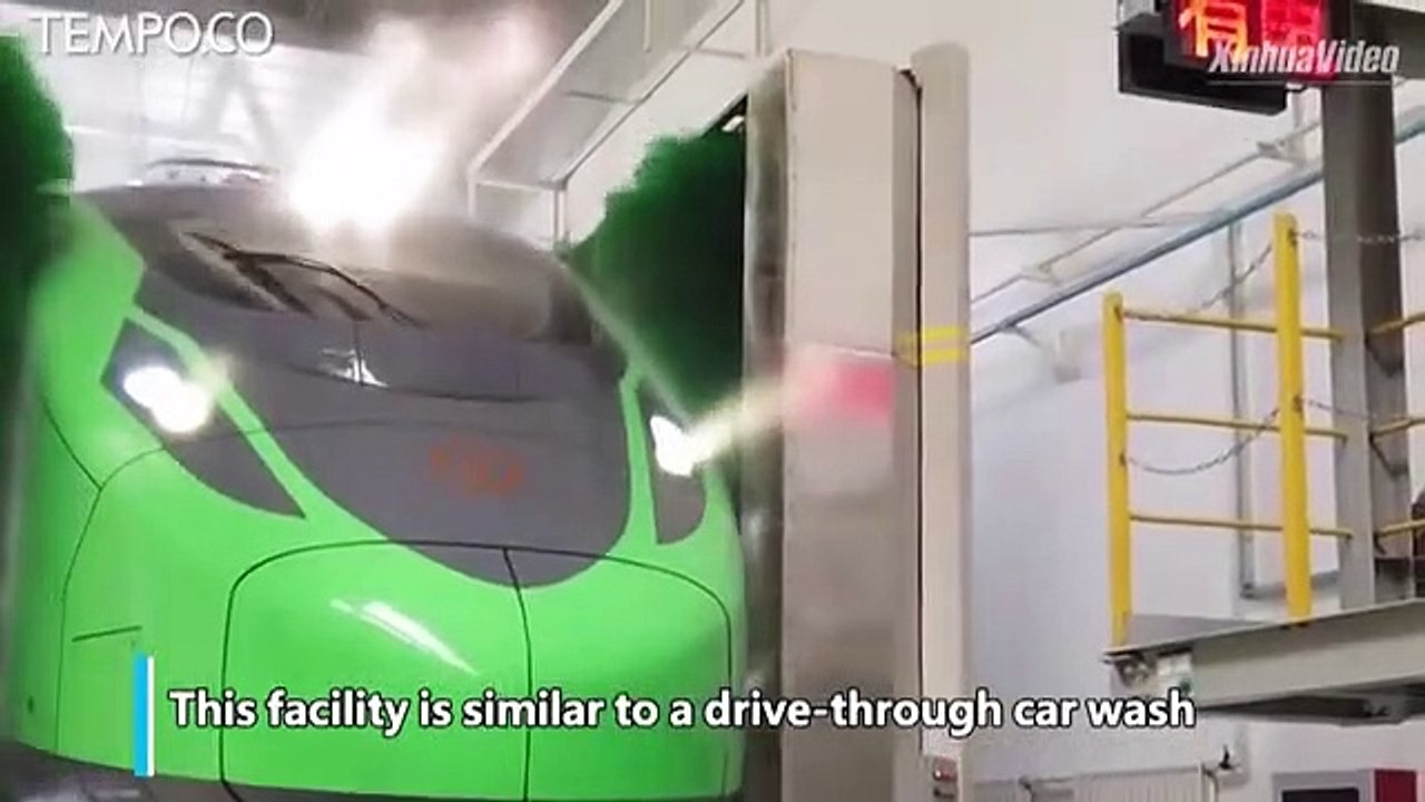 Fasilitas Cuci Kereta Otomatis dalam 10 Menit