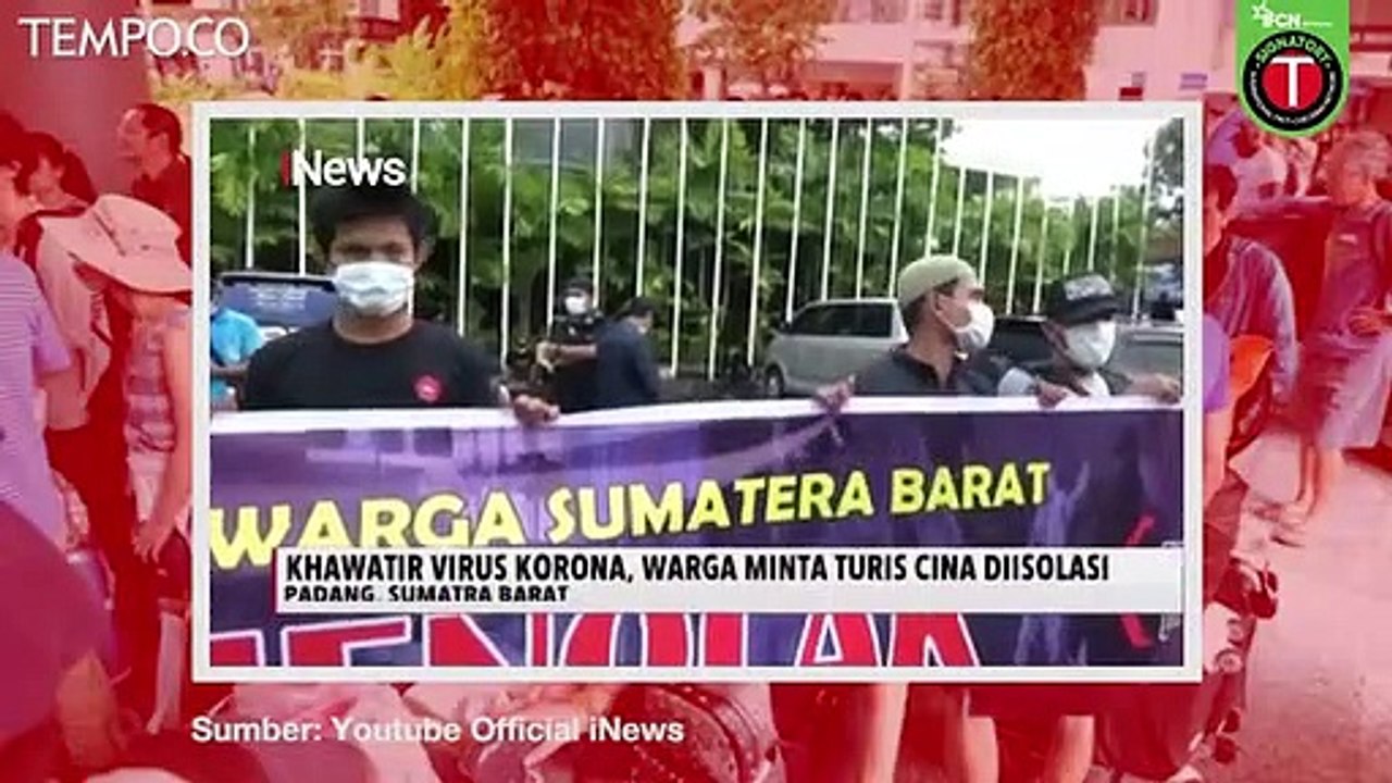 Benarkah ini Video Warga Sumbar yang Usir Turis Cina dan Bakar Perusahaannya Saat Pandemi Covid-19?