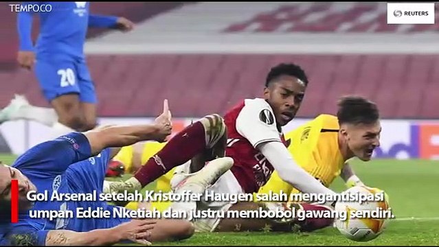 Arsenal vs Molde: Menang 4-1, The Gunners Puncaki Klasemen Grup B