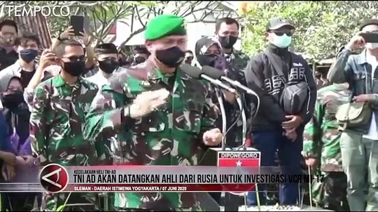 TNI AD Akan Datangkan Ahli dari Rusia untuk Investigasi VCR MI-17