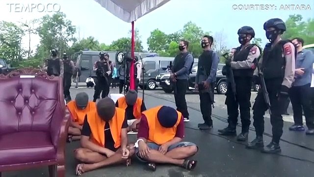 300 Kilogram Sabu Jaringan Internasional Dimusnahkan di Tengah Hujan Deras