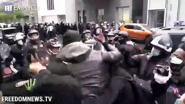 Bentrokan Meluas Usai Pemungutan Suara dalam Pemilu Presiden AS