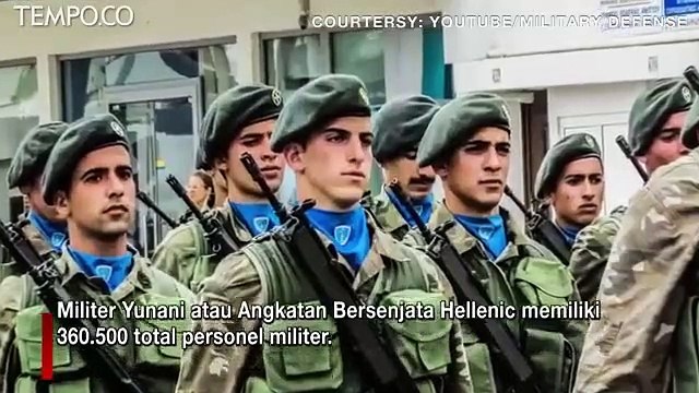 Konflik Mediterania, Tentara Yunani Disebut Dekat Turki, Ini Kekuatan Tempurnya