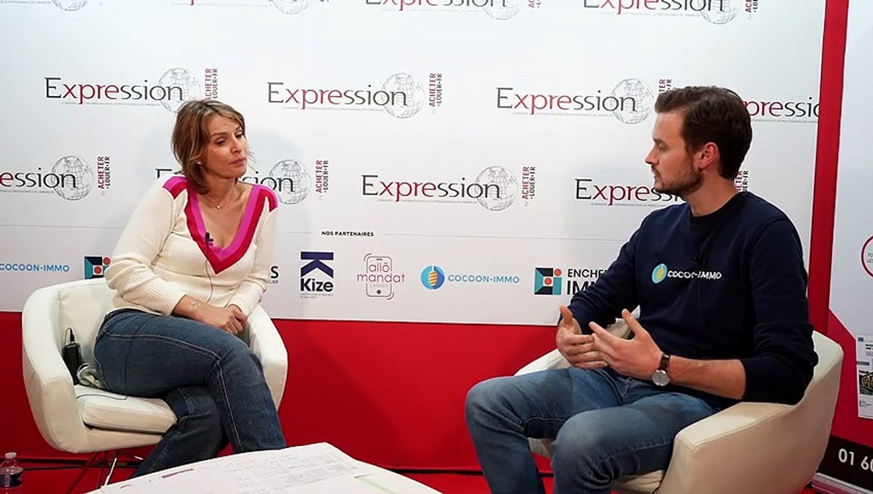 Salon RENT 2022 - Interview de Thomas SADOUL Co-fondateur et CEO de Cocoon Immo réalisée par Stéphanie de Muru
