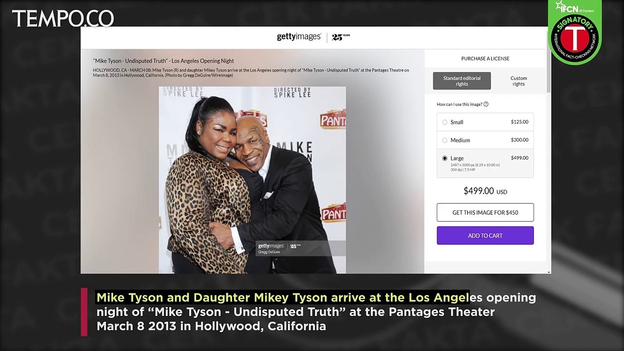 Benarkah Mike Tyson Siap Bayar 10 Juta Dolar untuk Pria yang Nikahi Putrinya | Tempodotco