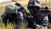 Militer Cina Kerahkan Brigade Gabungan ke Hilamaya, Drone dan Unit Lapis Baja Beraksi