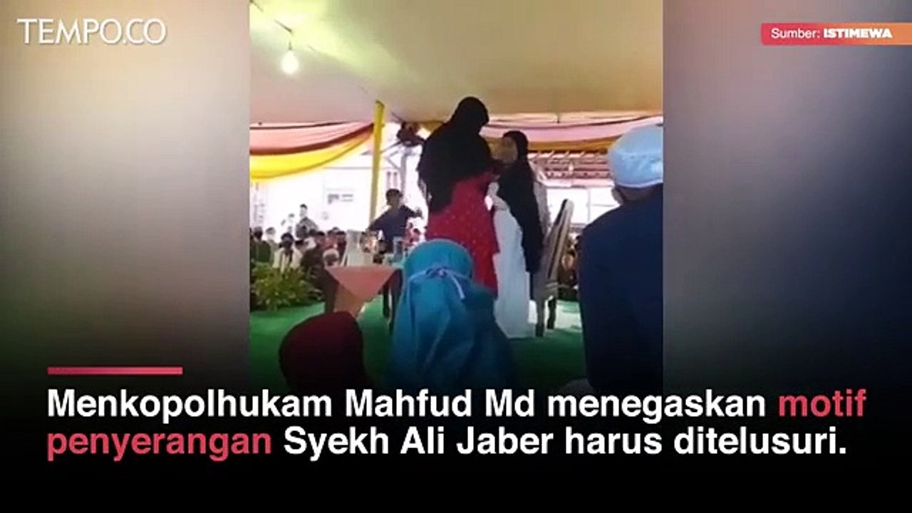 Mahfud Md: Jangan Langsung Percaya Penyerang Syekh Ali Jaber Gangguan Jiwa | 60 Seconds