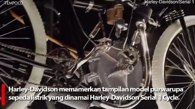 Ini Penampakan Sepeda Listrik Harley-Davidson yang Bakal Dirilis