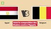 Belgique - Egypte: la compo des Diables rouges