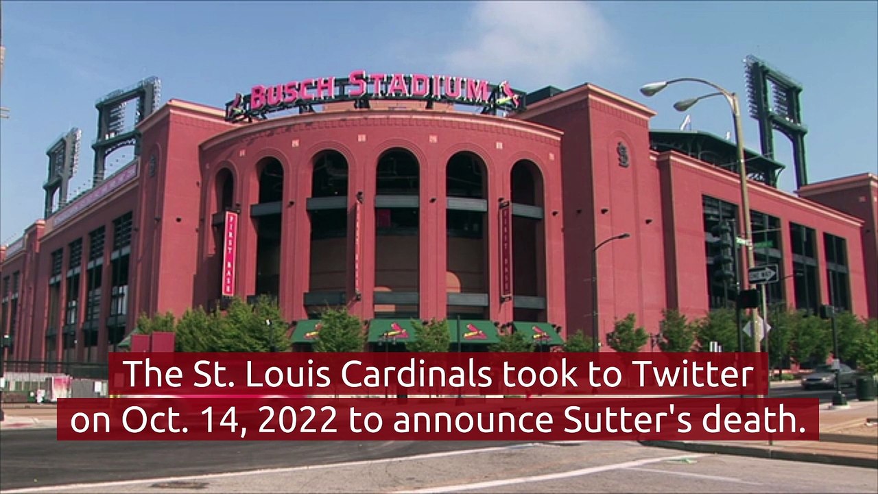 MLB Hall of Famer, Bruce Sutter, Dead at 69
