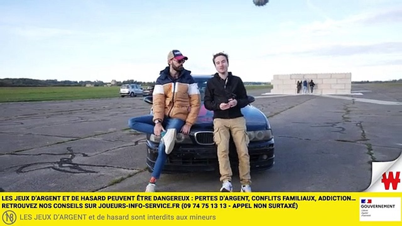 Percuter un MUR à 150km/h : Ça fait quoi ?
