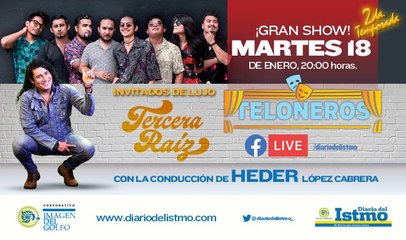 #Teloneros  Invitados: Banda Musical "Tercera Raiz"